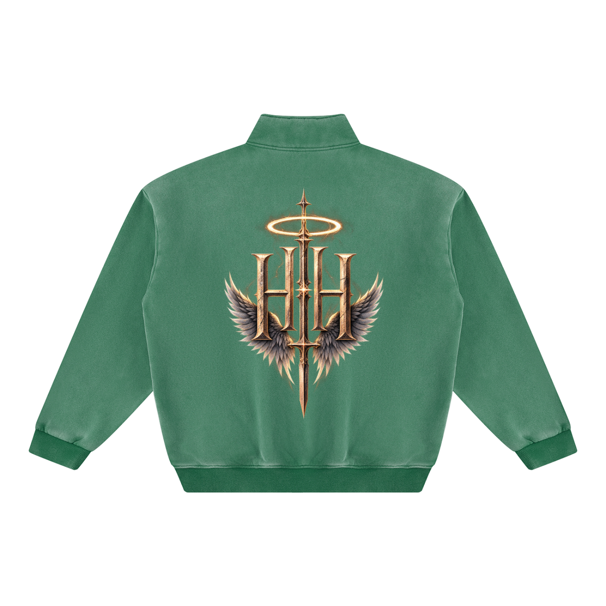 Unisex Vintage Wash Fleece Sweatshirt