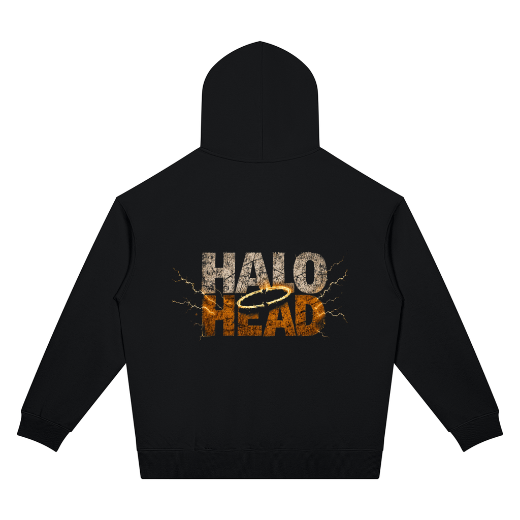 Halo Head: Holy Crap Unisex Oversized Drop Shoulder Hoodie