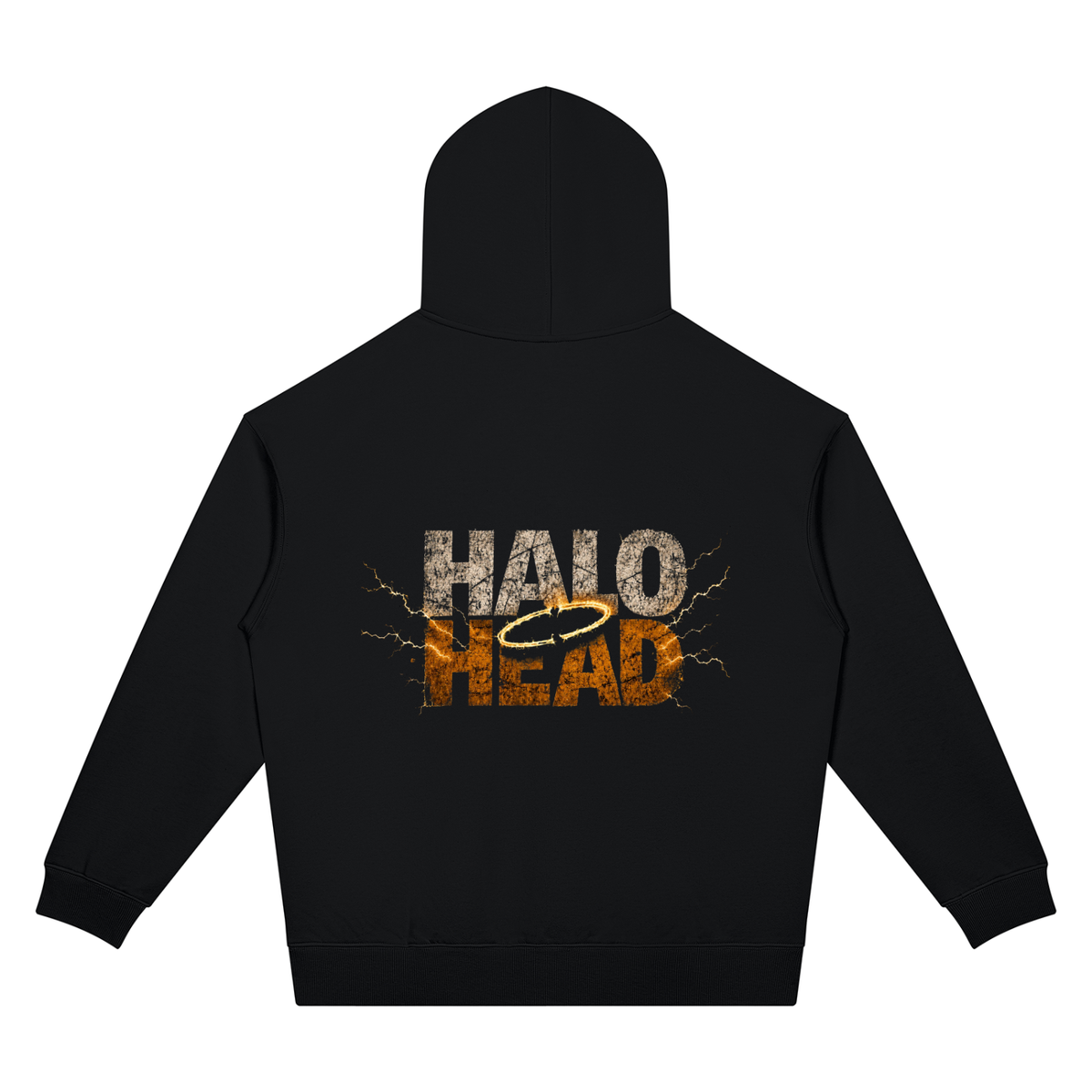 Halo Head: Holy Crap Unisex Oversized Drop Shoulder Hoodie
