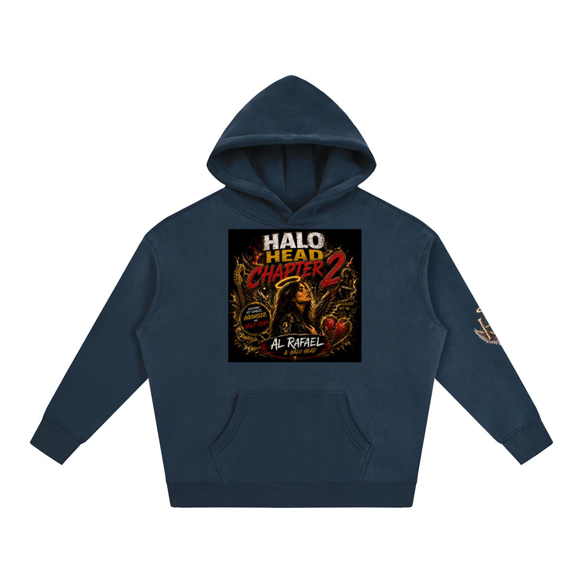 AR Halo Head: Oversize Fleeced Hoodie