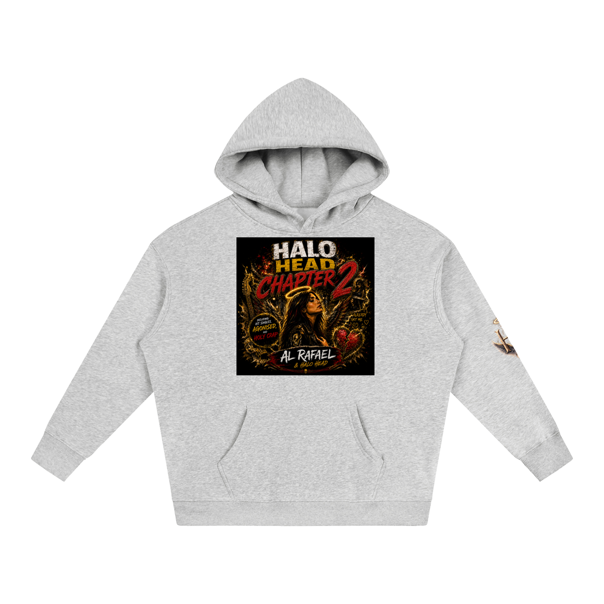AR Halo Head: Oversize Fleeced Hoodie