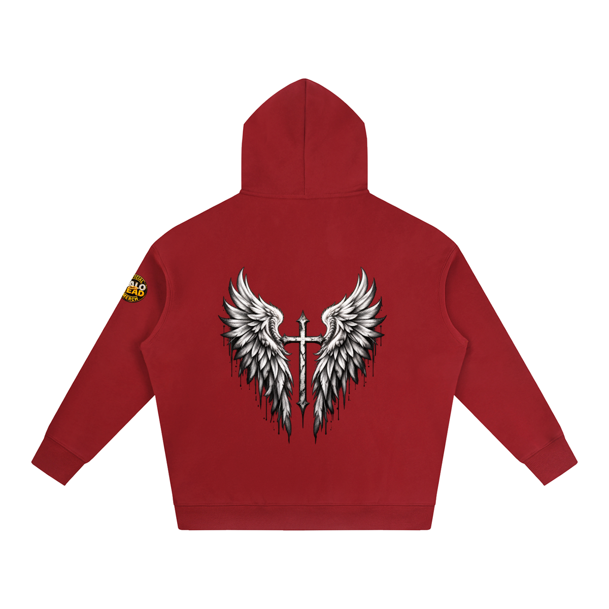 Halo Head Oversize Fleeced Hoodie