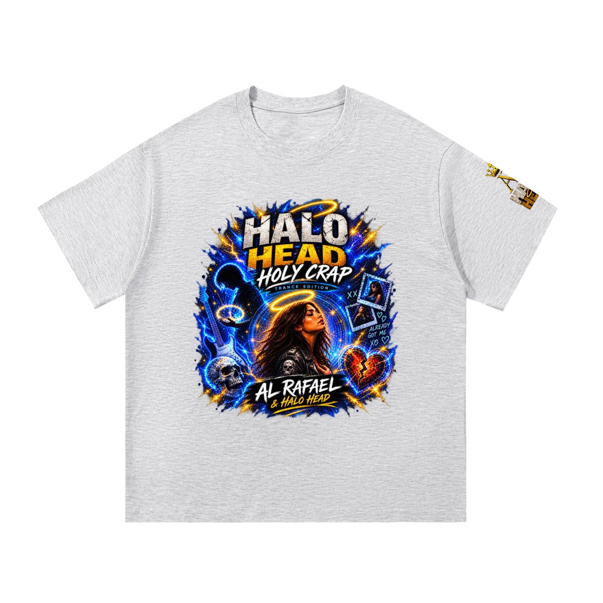 Halo Head: Holy Crap: Essential Cotton T-Shirt