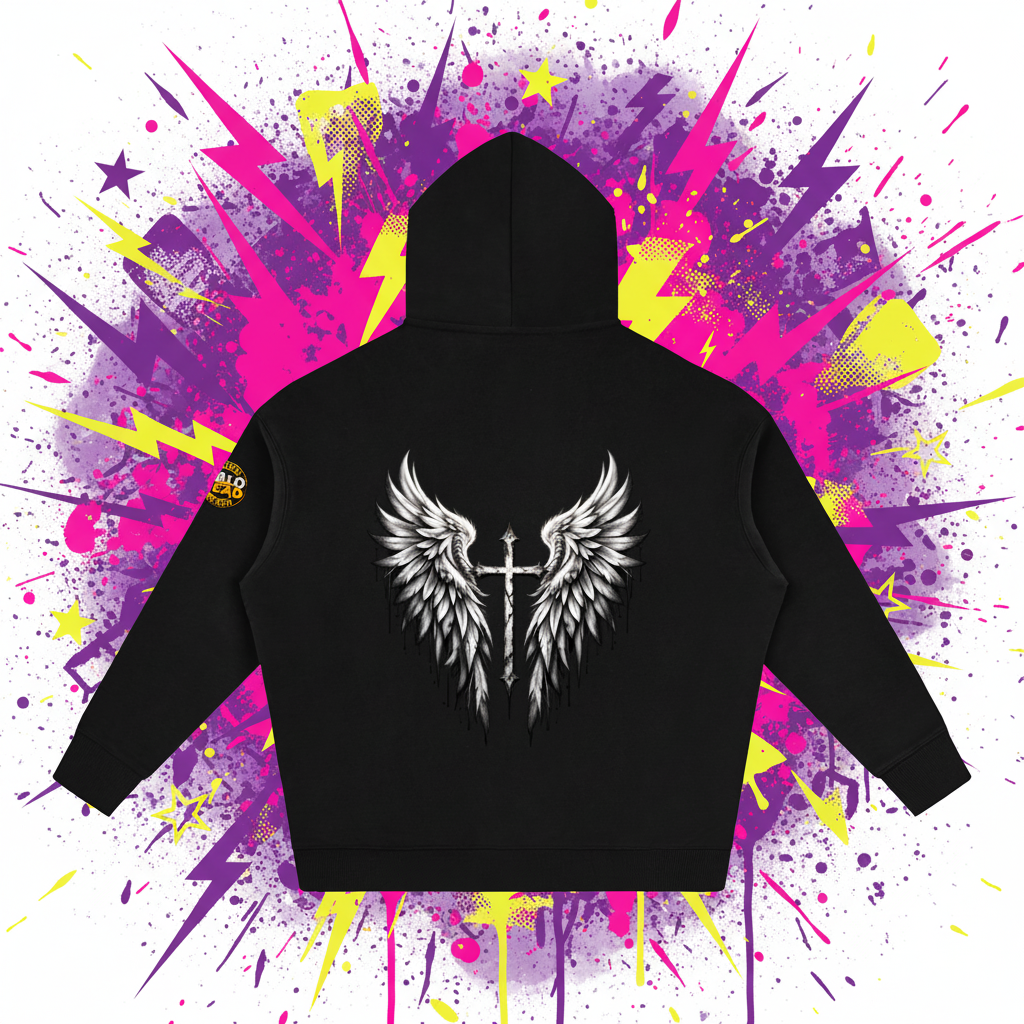 Halo Head Oversize Fleeced Hoodie