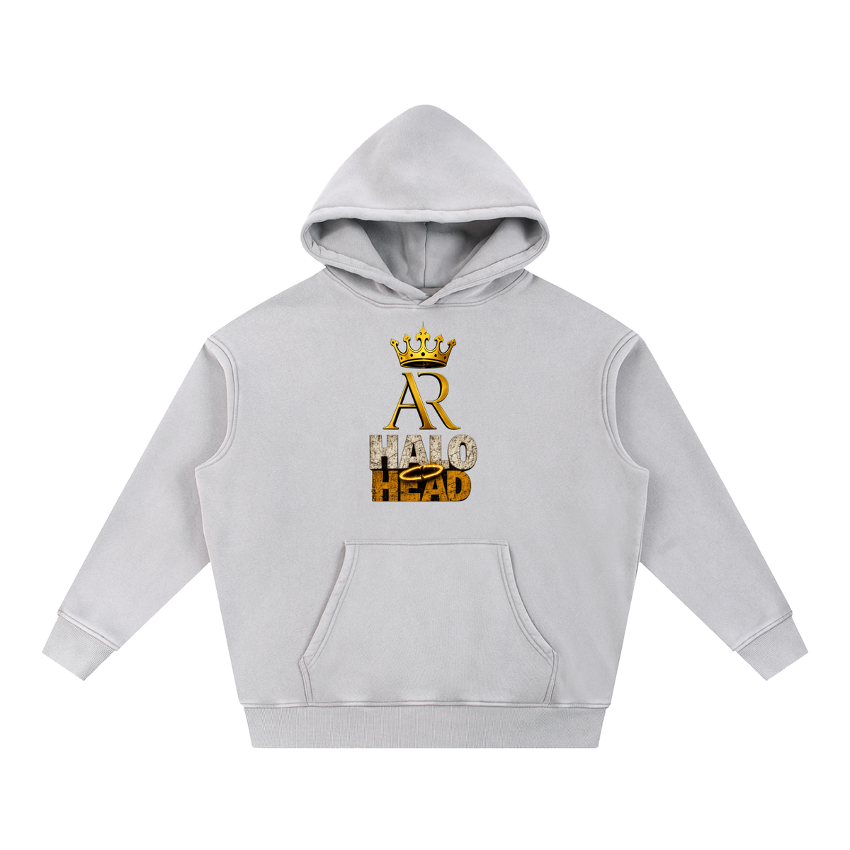AR Halo Head: Snow Wash Fleece Oversize Hoodie