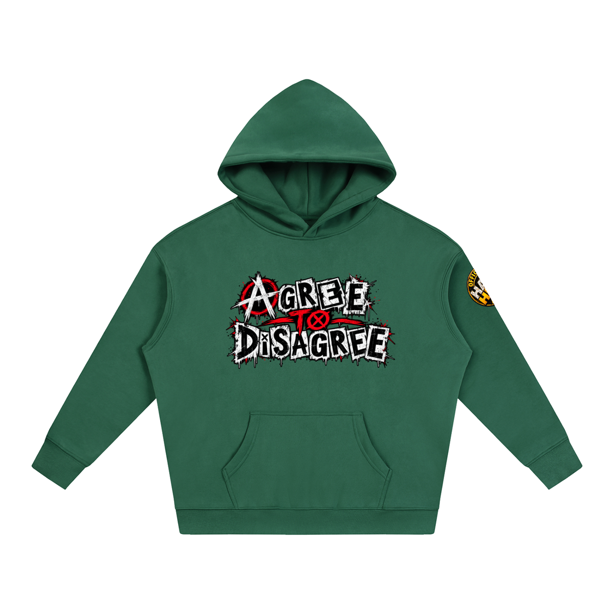 Halo Head Oversize Fleeced Hoodie