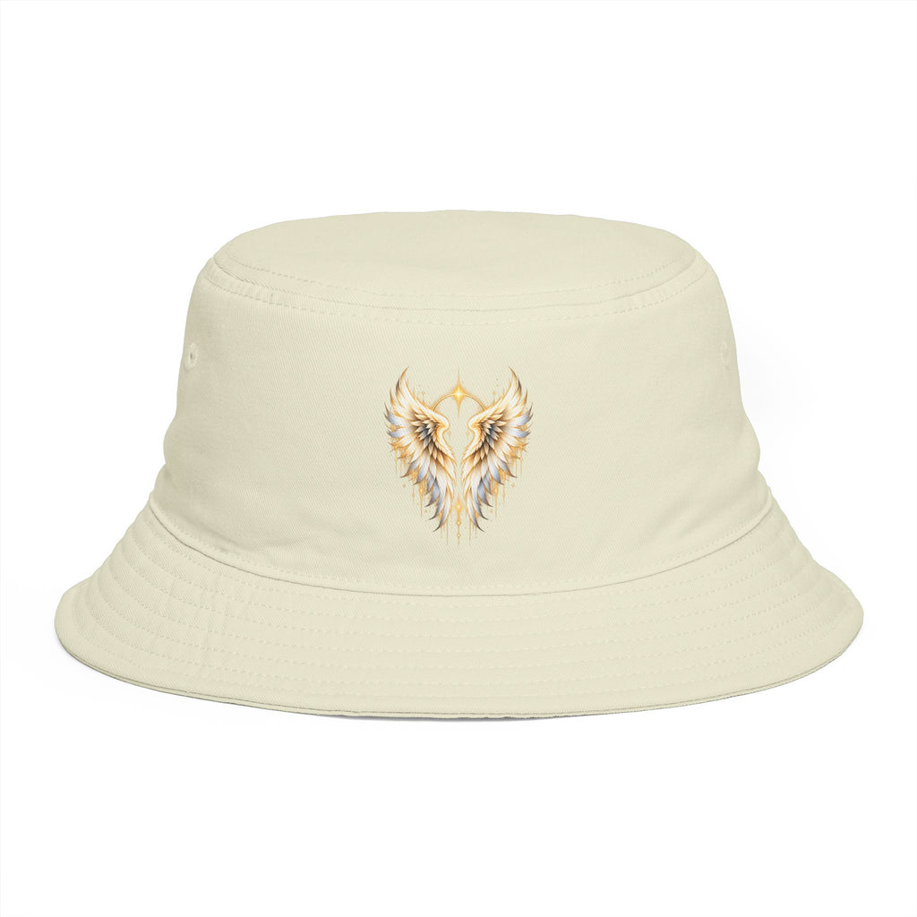 Winged Halo Head Bucket Hat