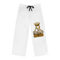 Pajama Pants — Gold Crown "Halo Head" Graphic Lounge Pants for Men