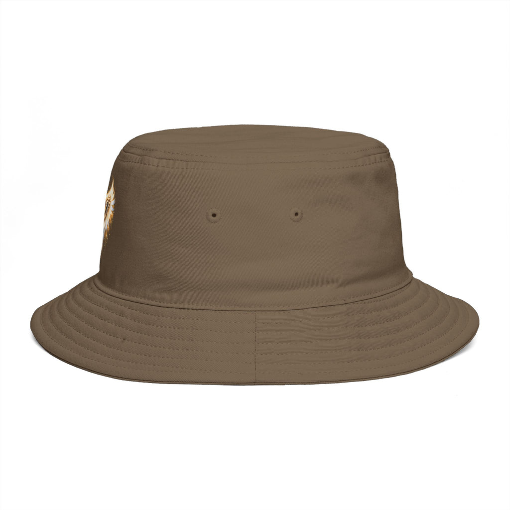 Winged Halo Head Bucket Hat