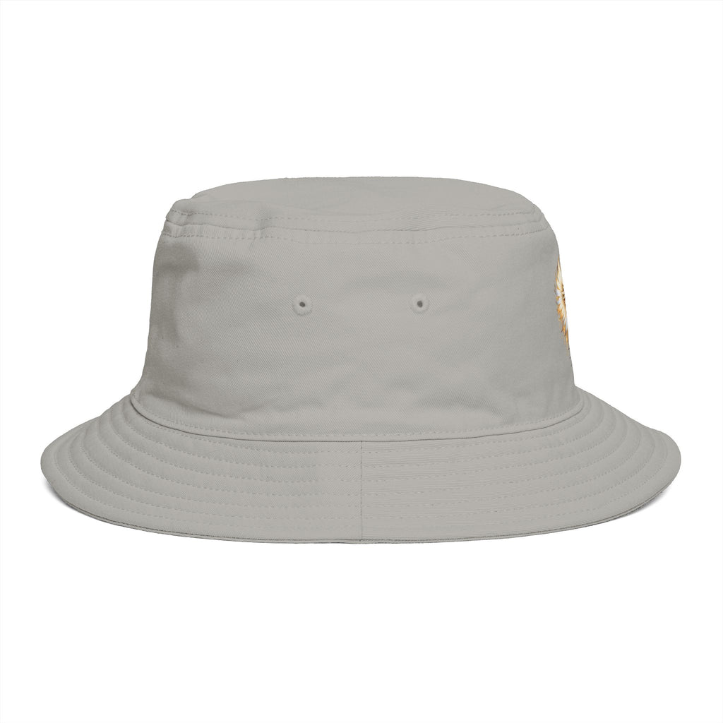 Winged Halo Head Bucket Hat
