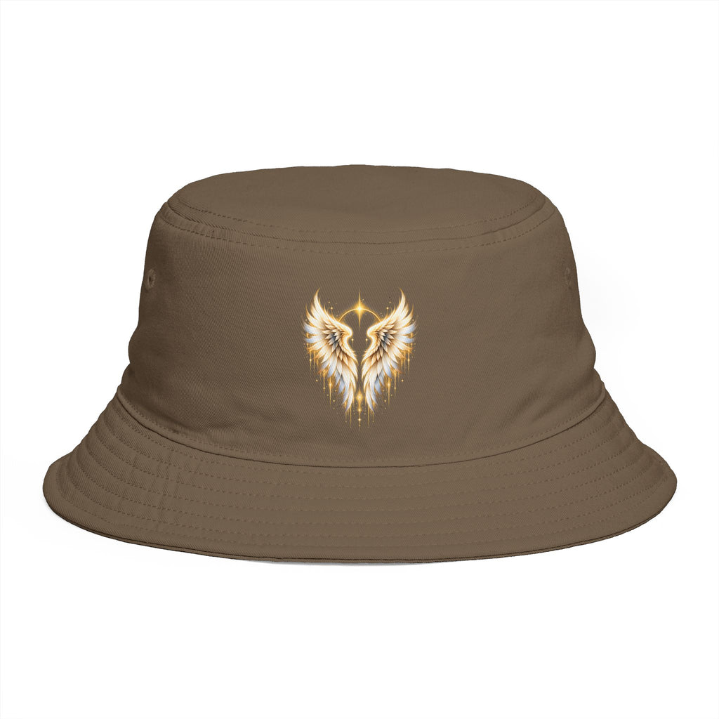 Winged Halo Head Bucket Hat
