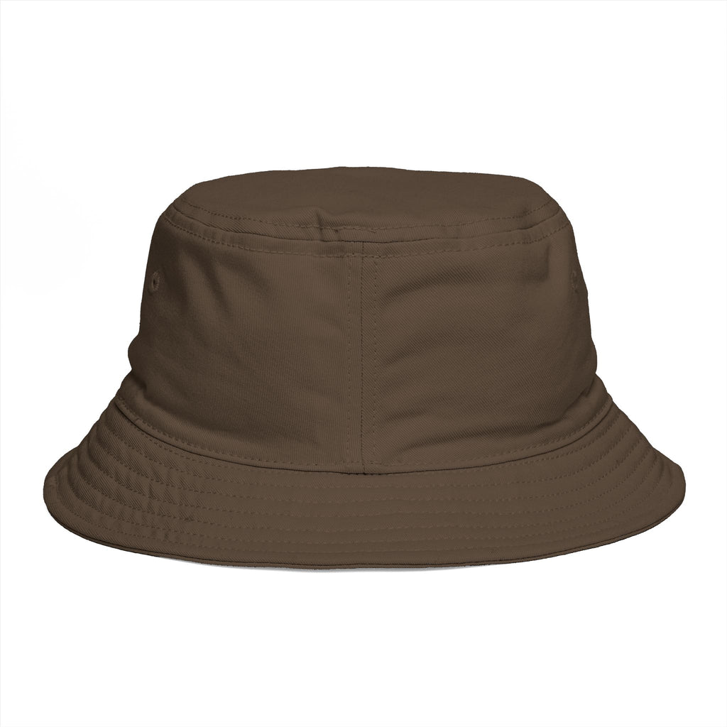 Neon Butterfly Halo Bucket Hat