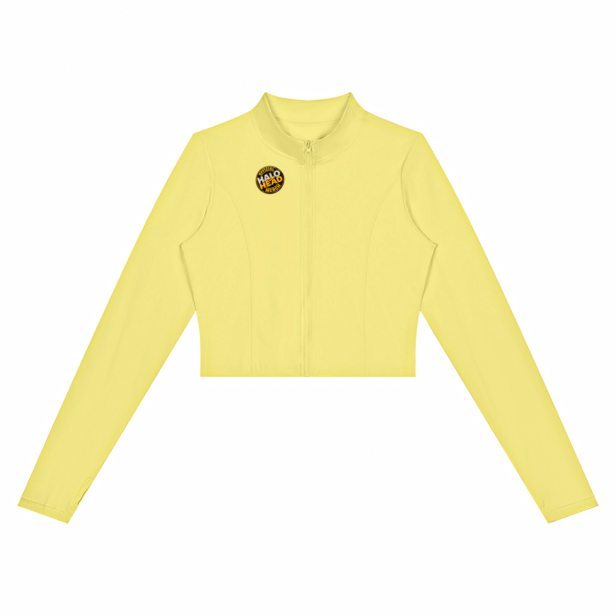 Halo Head Women’s Crop Yoga Sports Jacket