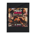 Halo Head Next Time Fleece Blanket — Retro Romance Arctic Throw
