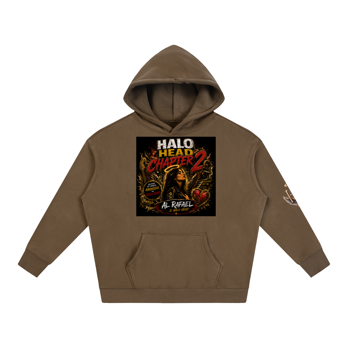 AR Halo Head: Oversize Fleeced Hoodie