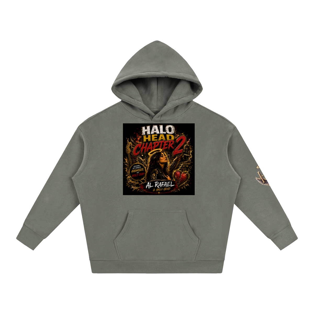 AR Halo Head: Oversize Fleeced Hoodie