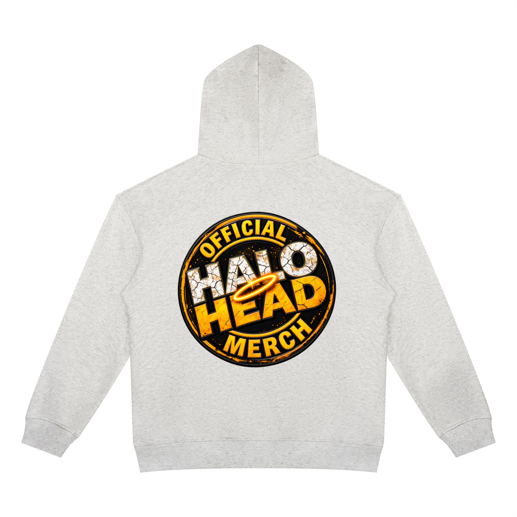 Halo Head Unisex Heavyweight Full Zip Hoodie