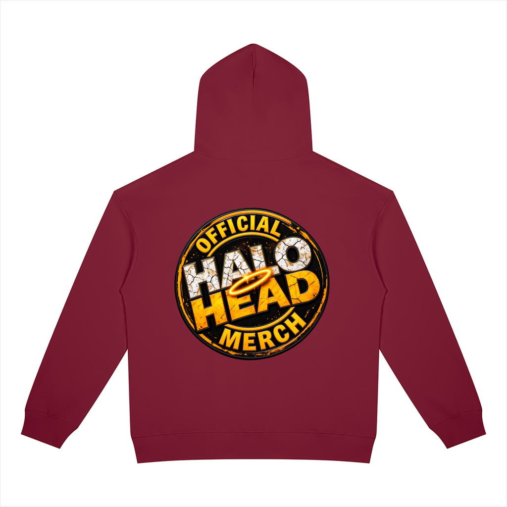 Halo Head Unisex Heavyweight Full Zip Hoodie