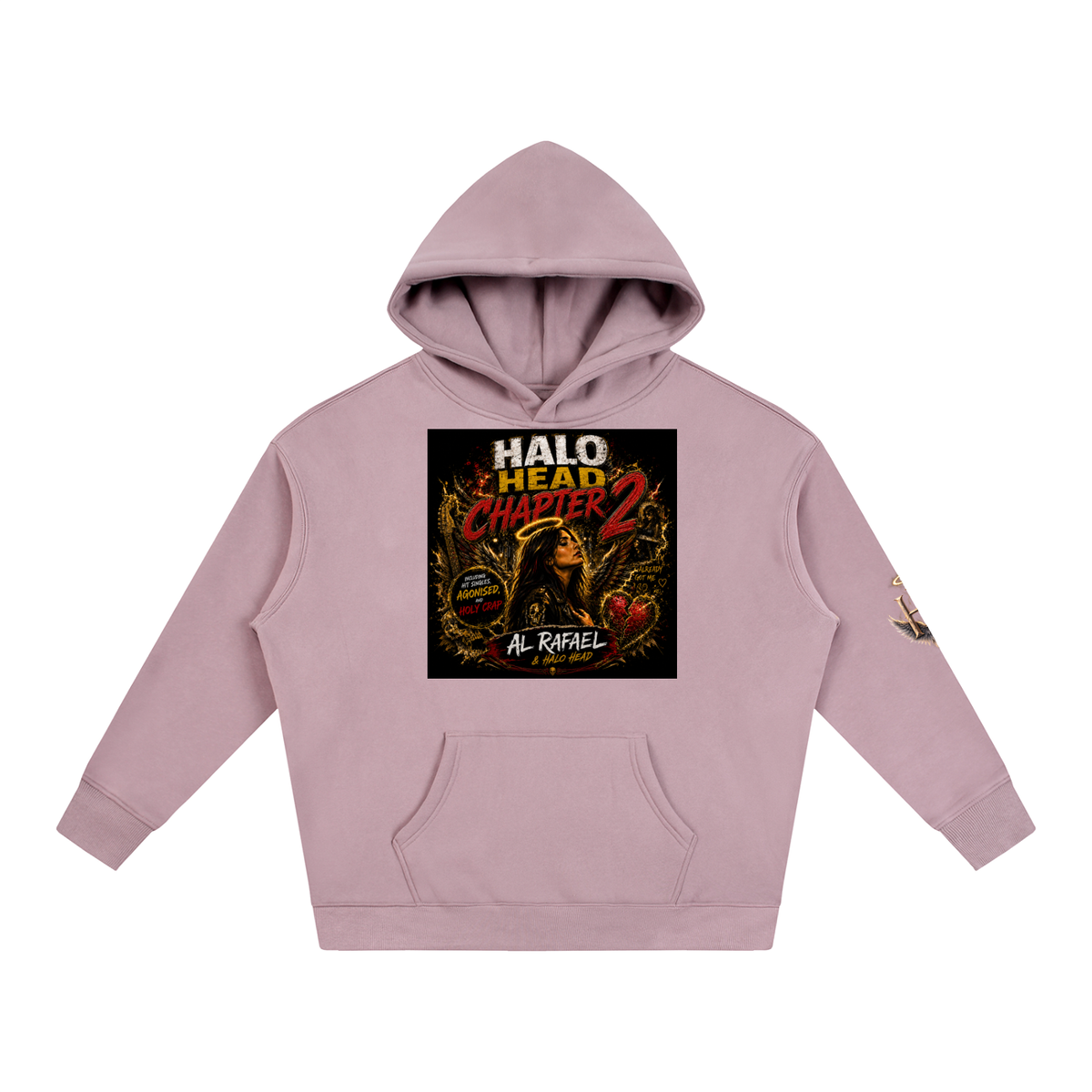 AR Halo Head: Oversize Fleeced Hoodie