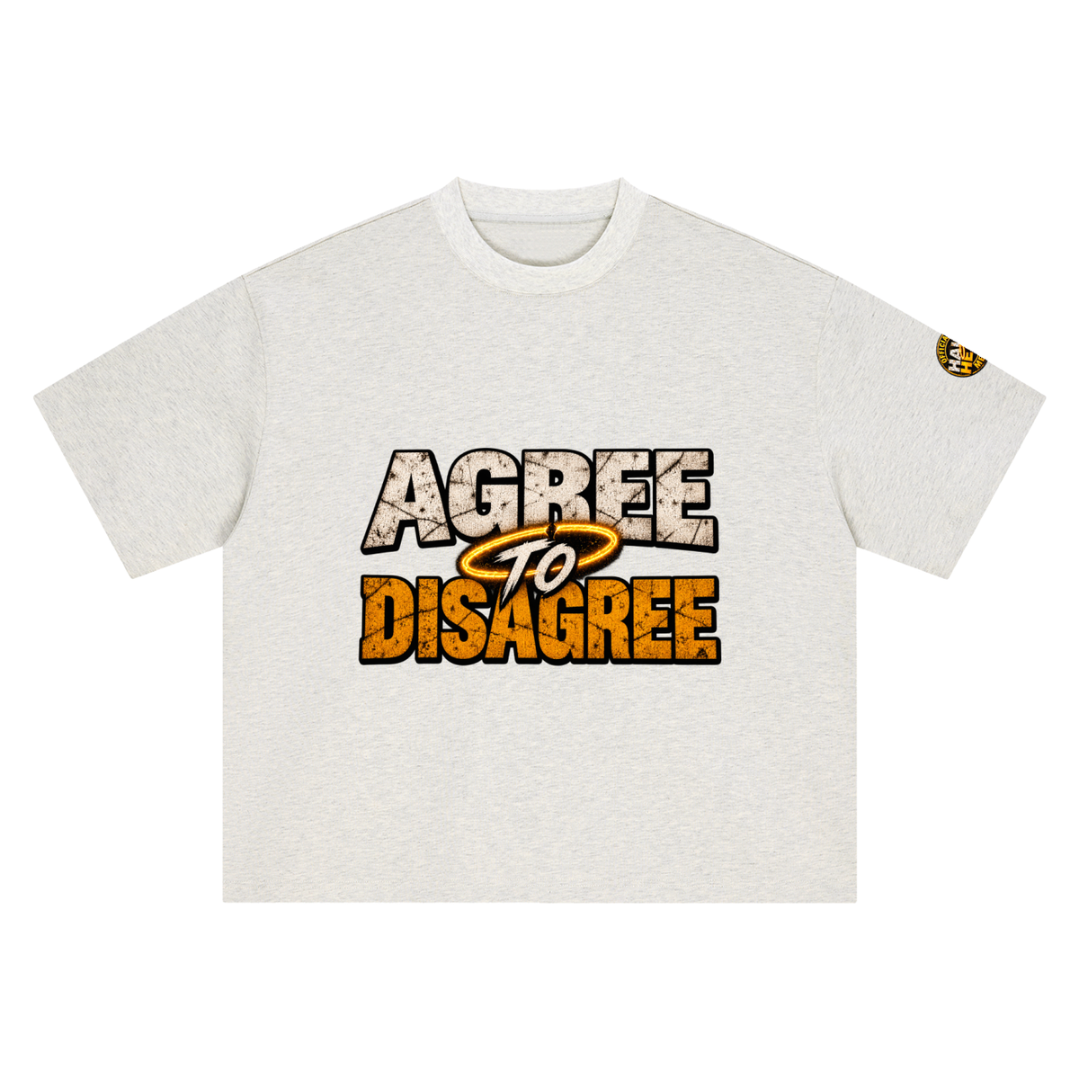 Agree to Disagree, Boxy Oversized T-Shirt