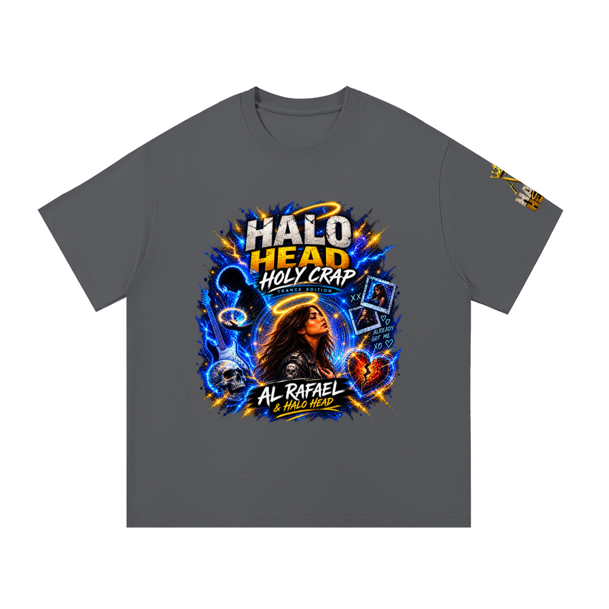 Halo Head: Holy Crap: Essential Cotton T-Shirt