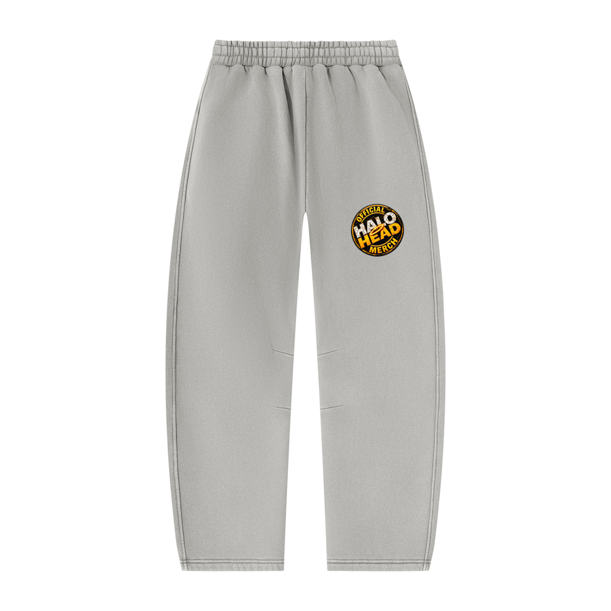 ATD Halo Head Unisex Vintage Wash Barrel Leg Fleece Sweatpants