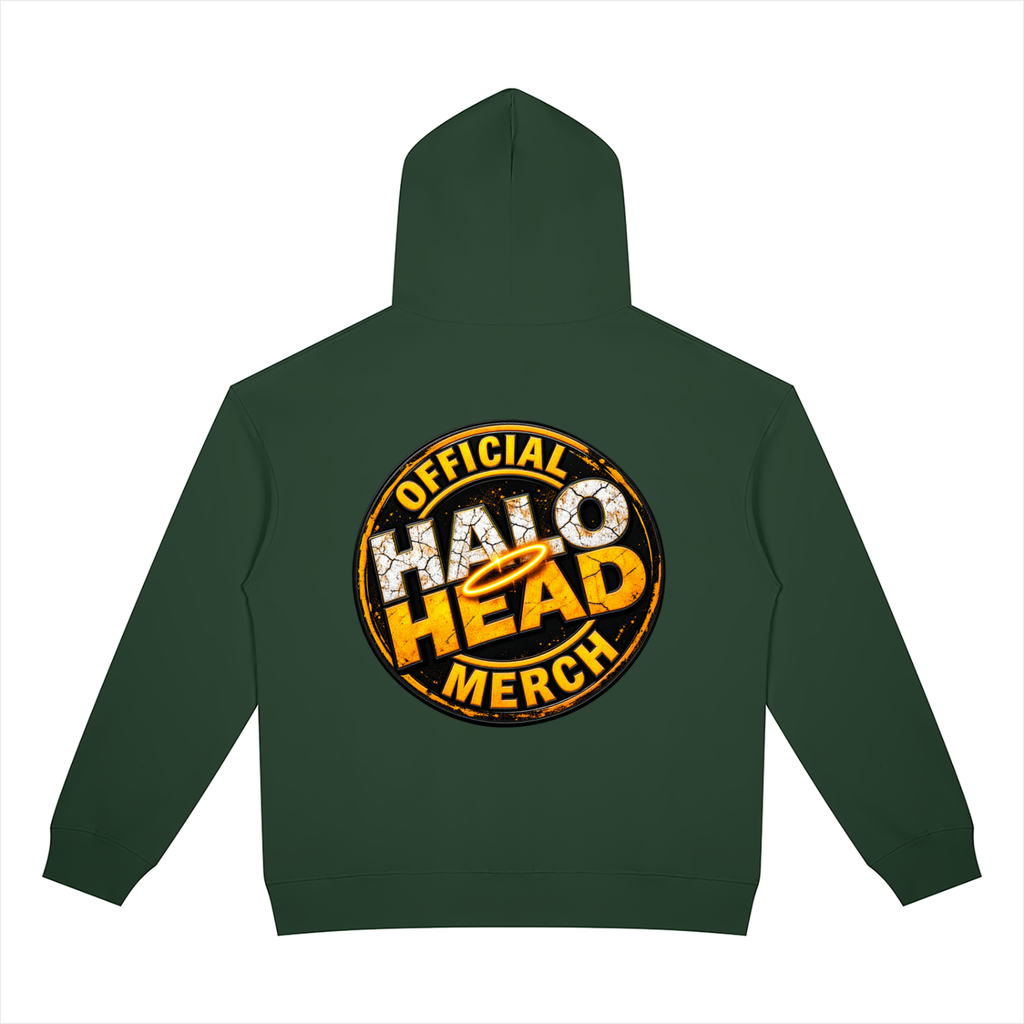 Halo Head Unisex Heavyweight Full Zip Hoodie