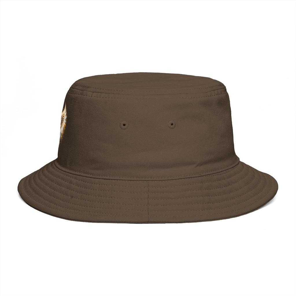 Winged Halo Head Bucket Hat