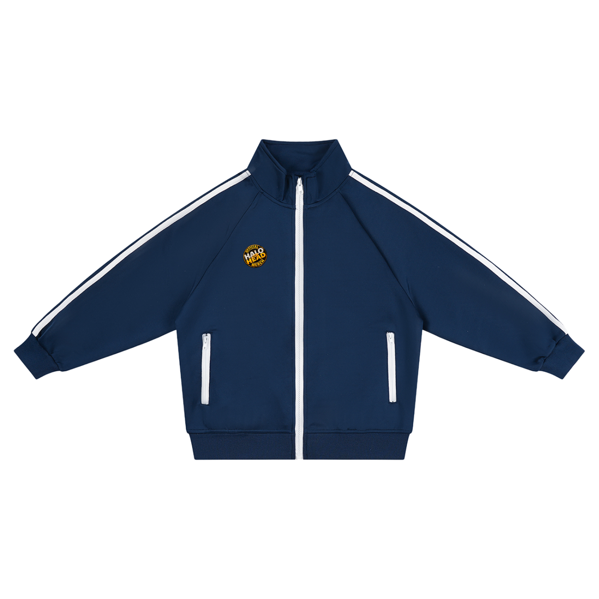 Agree to Disagree Kids’ Halo Contrast Tape Coach Jacket