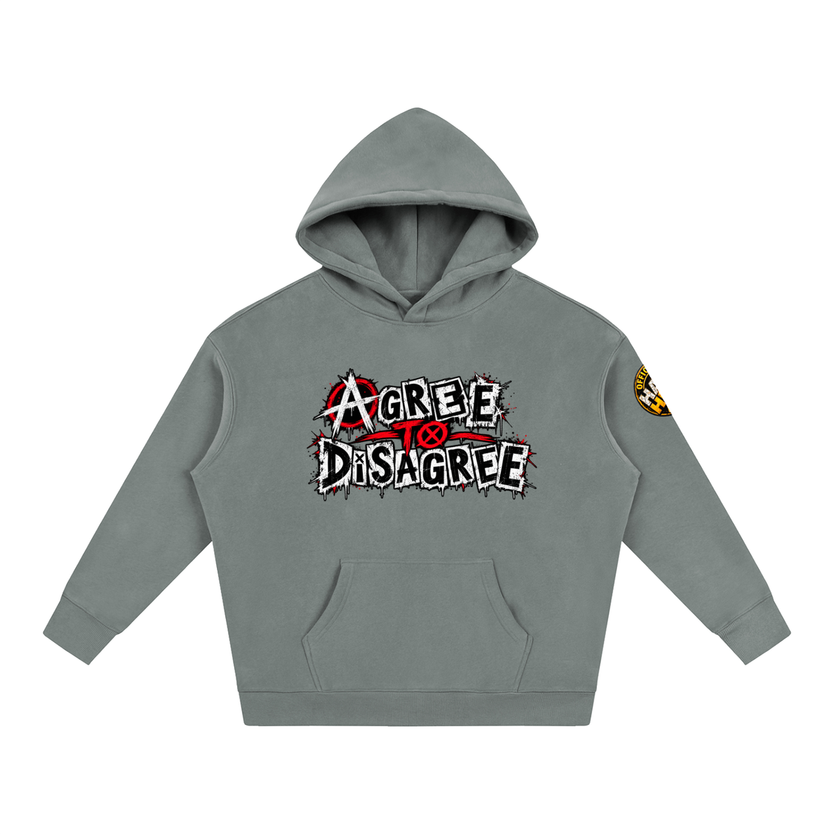 Halo Head Oversize Fleeced Hoodie