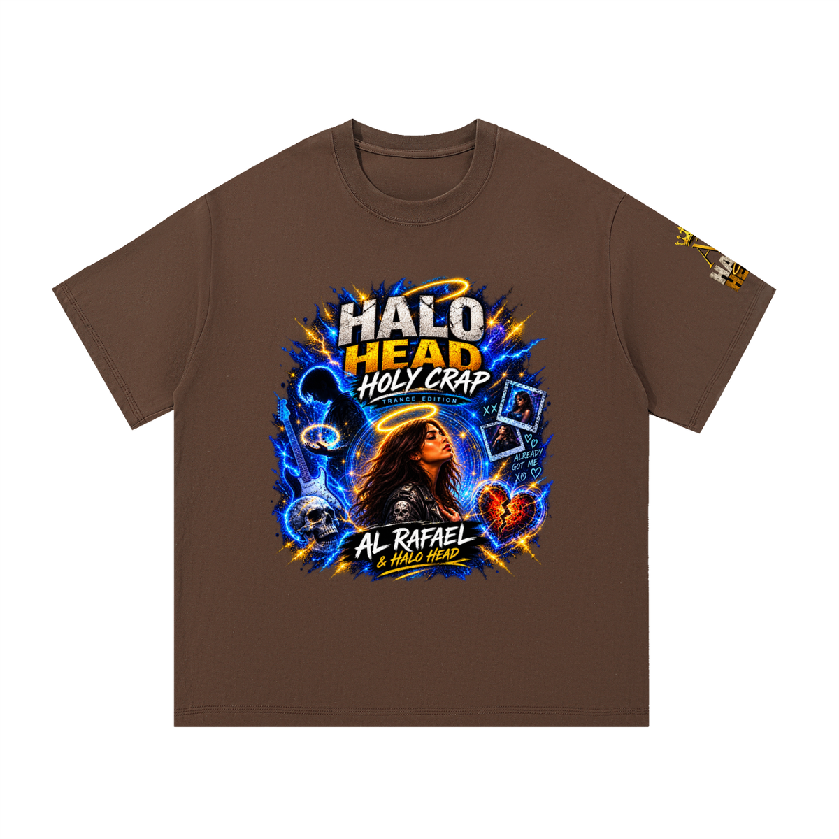 Halo Head: Holy Crap: Essential Cotton T-Shirt