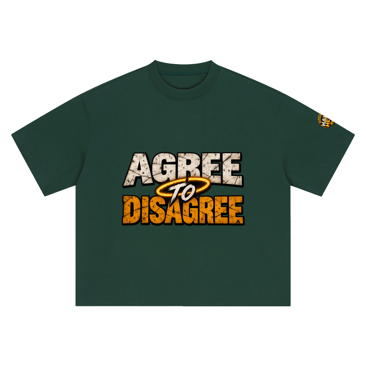 Agree to Disagree, Boxy Oversized T-Shirt