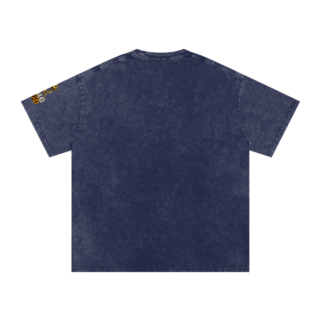 Snow Washed Oversized Cotton T-Shirt (AR-HH Halloween)