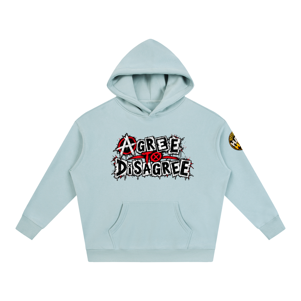 Halo Head Oversize Fleeced Hoodie