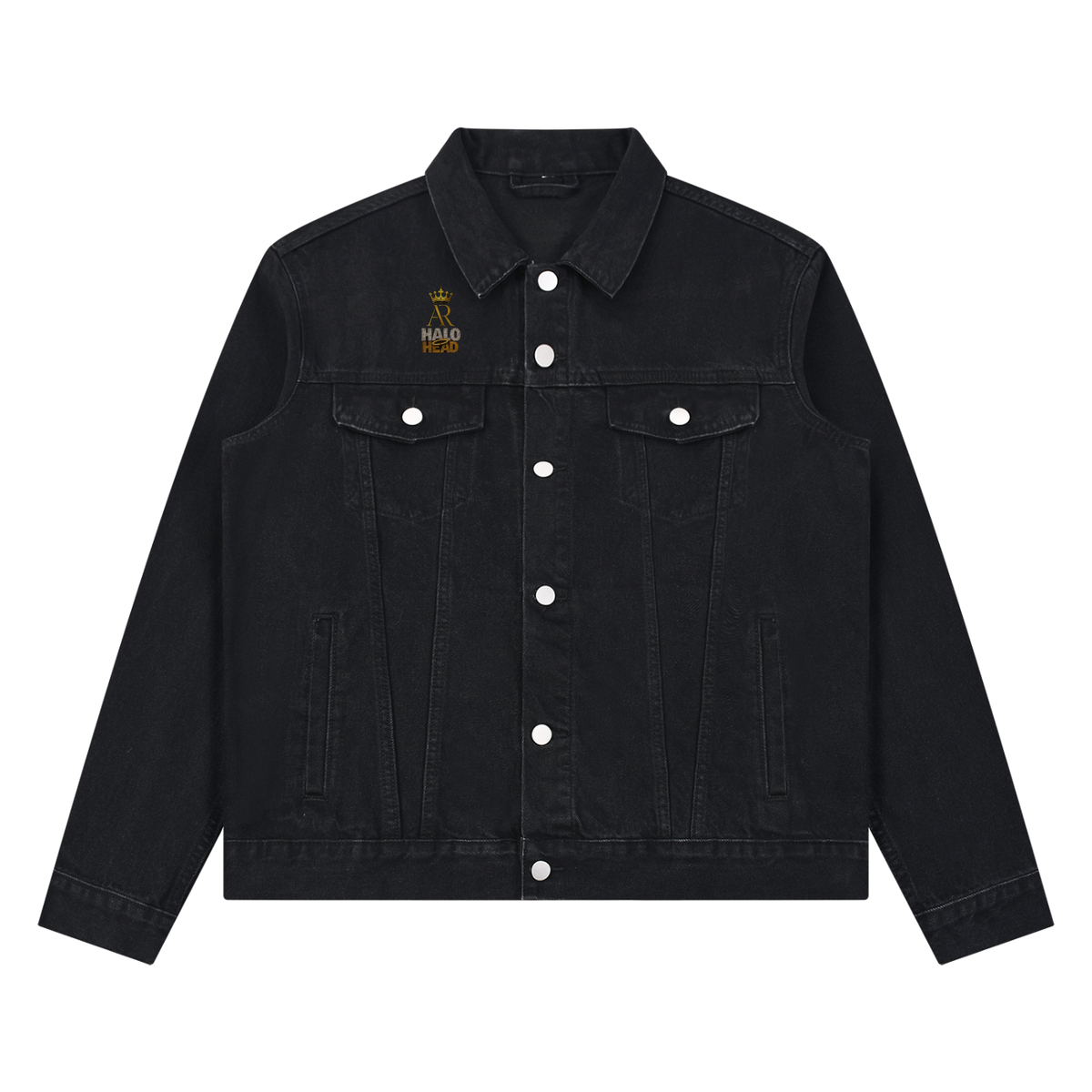 Unisex Vintage Wash Denim Jacket