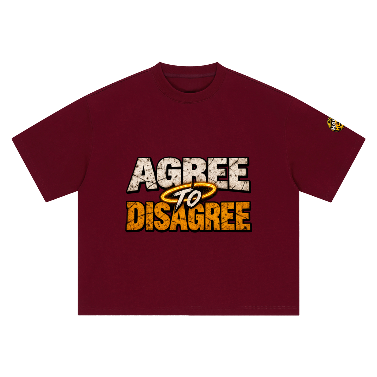 Agree to Disagree, Boxy Oversized T-Shirt