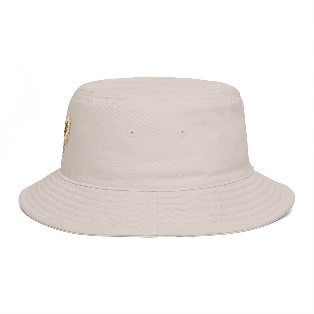 Winged Halo Head Bucket Hat