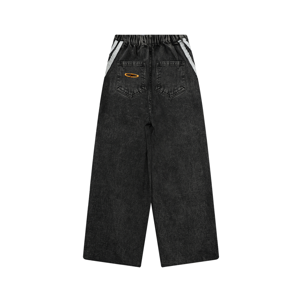 Kid’s Vintage Wash Side Stripe Jeans