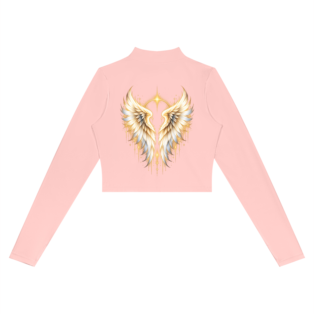 Halo Head Women’s Crop Yoga Sports Jacket