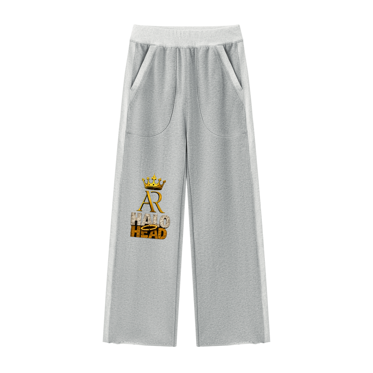 Halo Head Women's Color Block Raw Hem Sweatpants