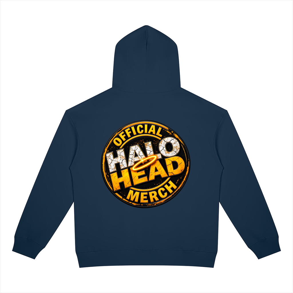 Halo Head Unisex Heavyweight Full Zip Hoodie