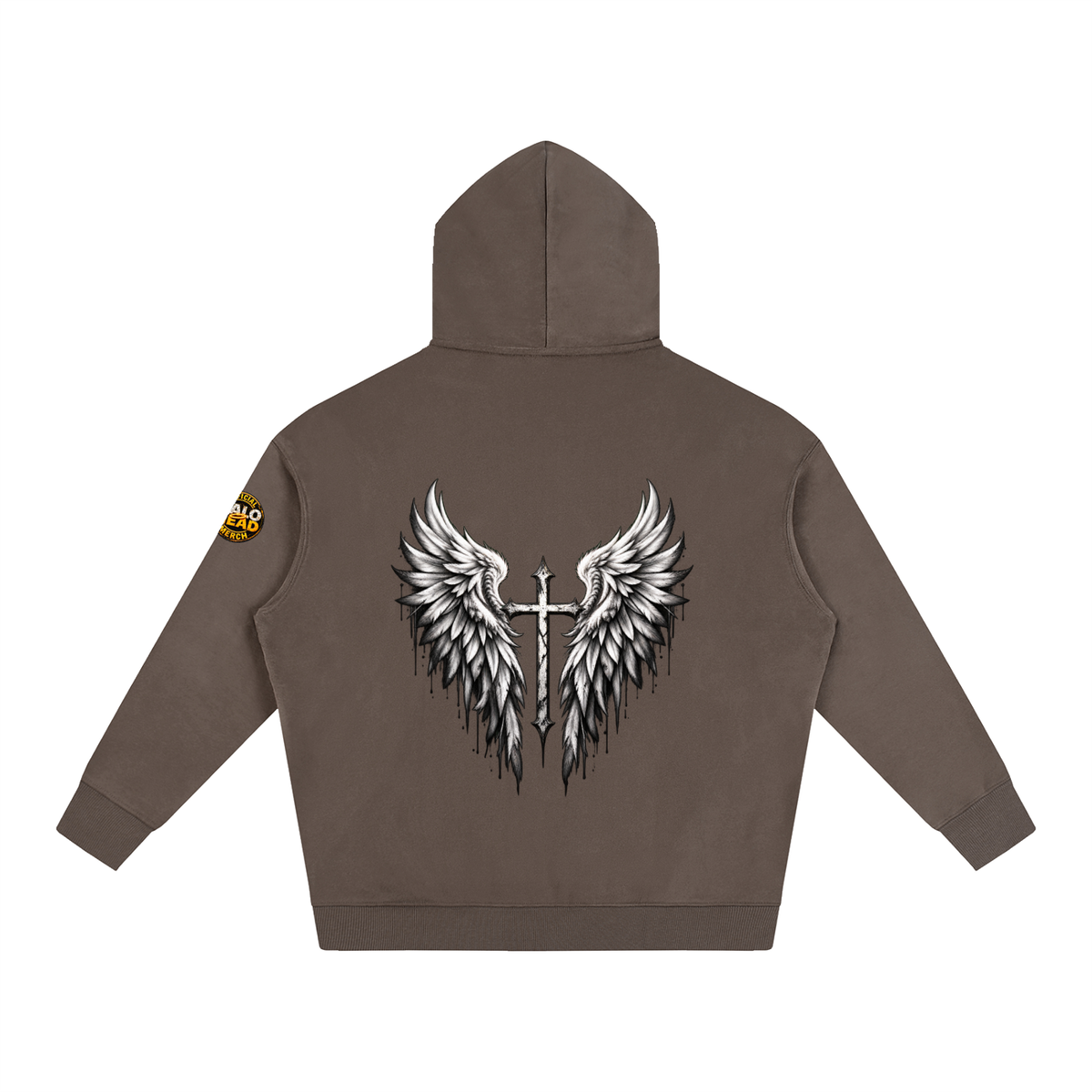 Halo Head Oversize Fleeced Hoodie