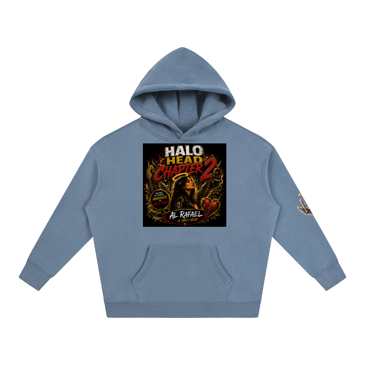 AR Halo Head: Oversize Fleeced Hoodie