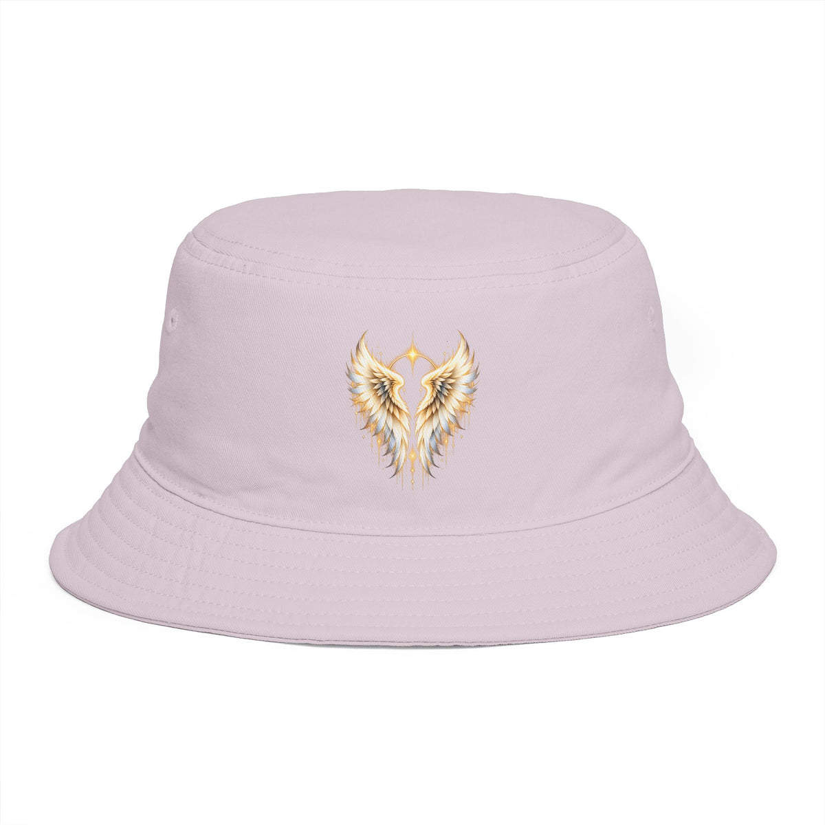 Winged Halo Head Bucket Hat