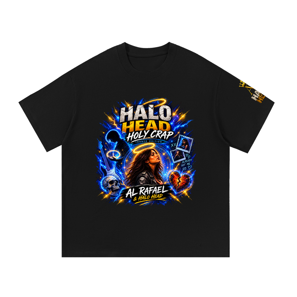 Halo Head: Holy Crap: Essential Cotton T-Shirt