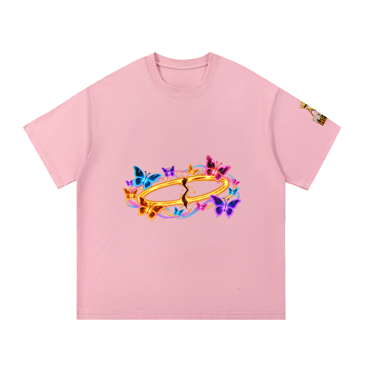 Halo Head Butterflies Essential Cotton T-Shirt