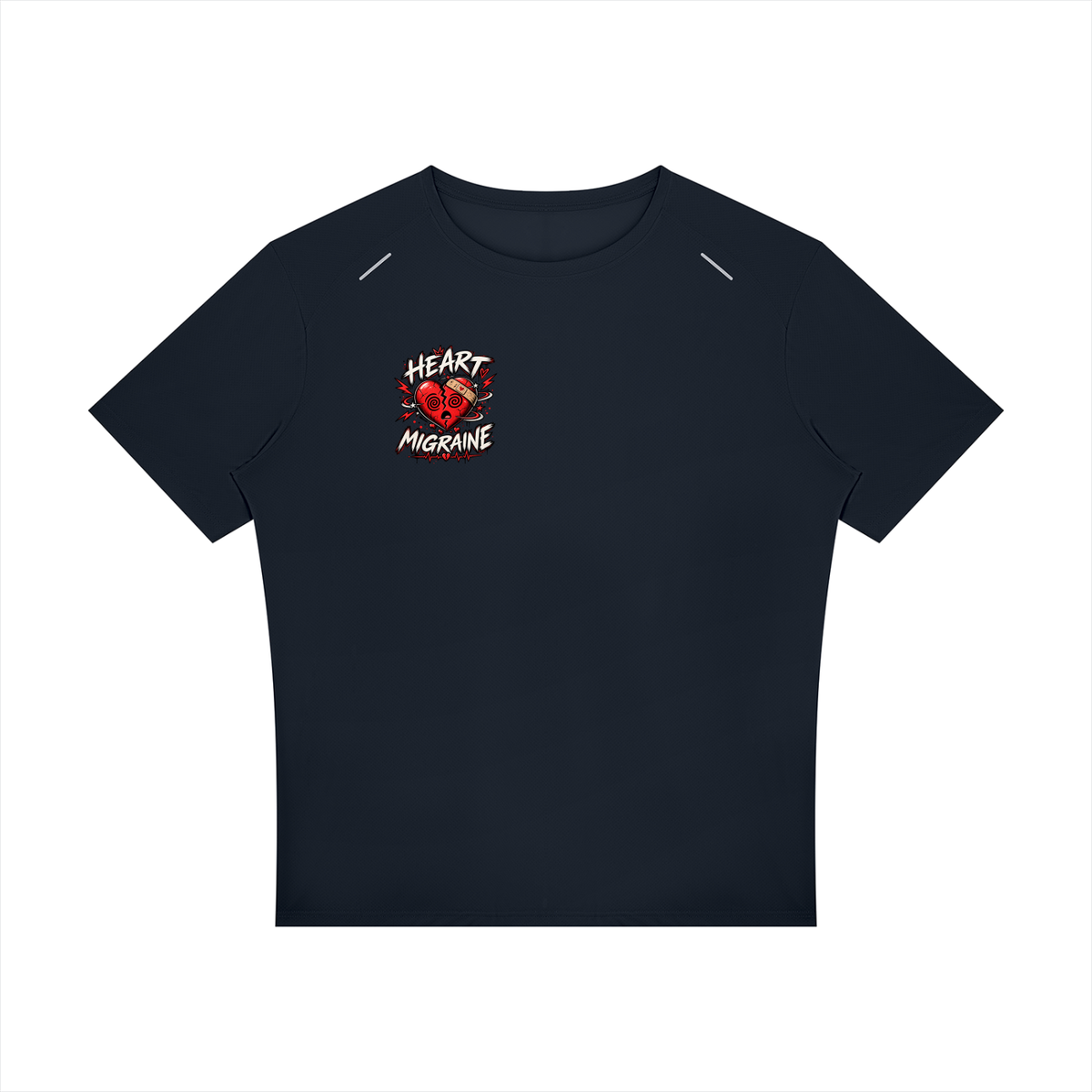 Men's Raglan Reflective T-Shirt