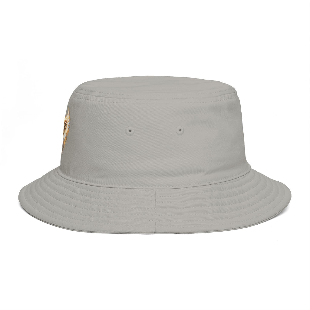 Winged Halo Head Bucket Hat