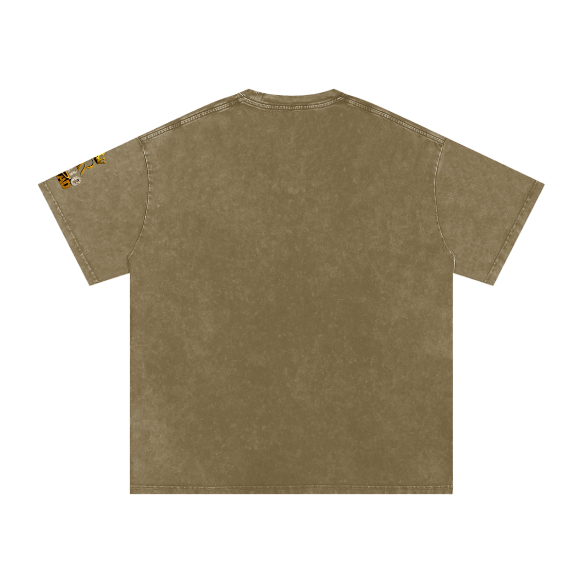 Snow Washed Oversized Cotton T-Shirt (AR-HH Halloween)