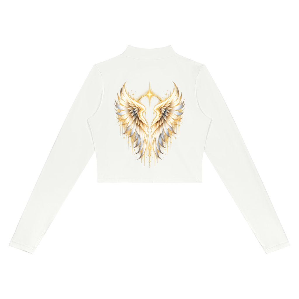 Halo Head Women’s Crop Yoga Sports Jacket